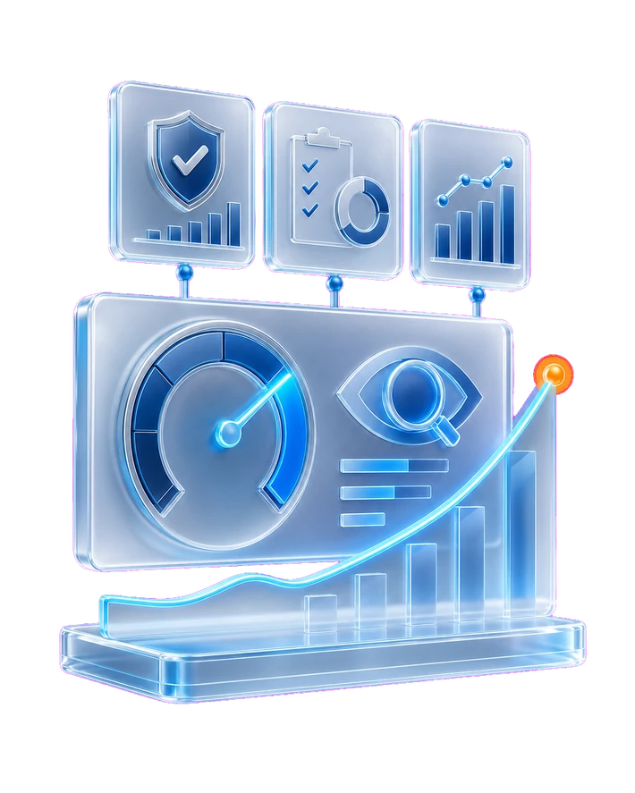 Governance performance dashboard and trend